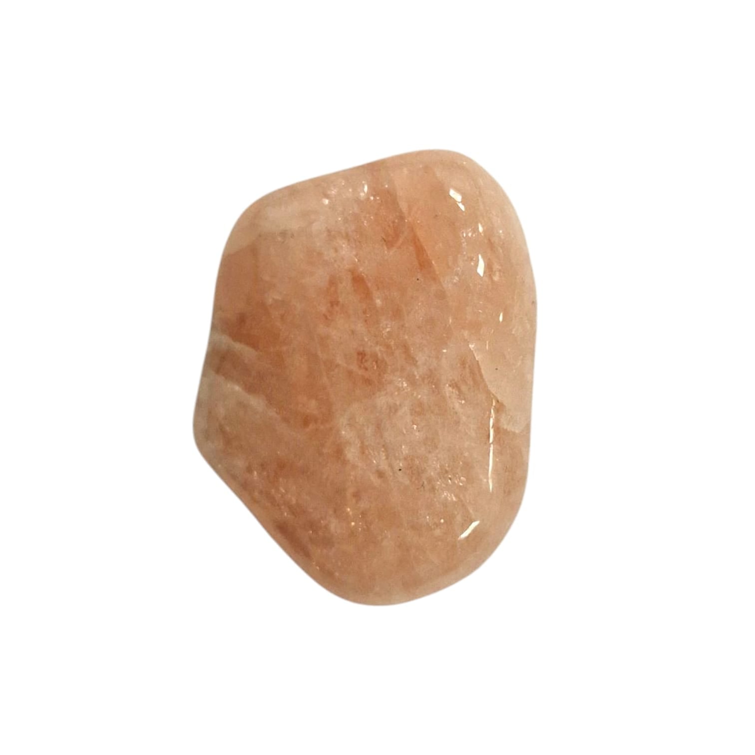 GeoFossils Morganite Tumble Stone, a soft pink beryl crystal for love, emotional healing, and heart chakra balance.