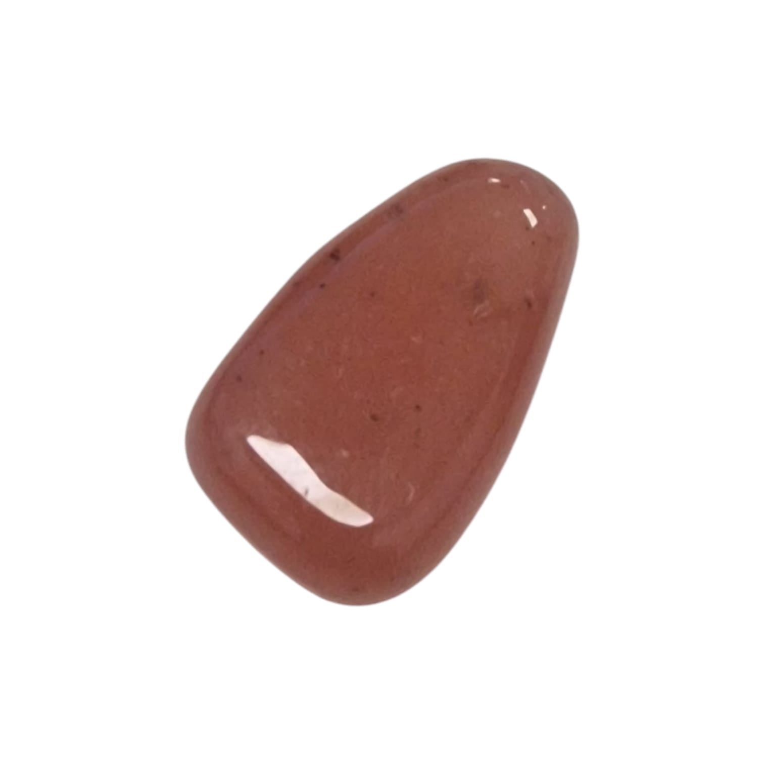 GeoFossils Pink Grossular Garnet Tumble Stone, a soft pink crystal for emotional healing, self-love, and gentle empowerment.