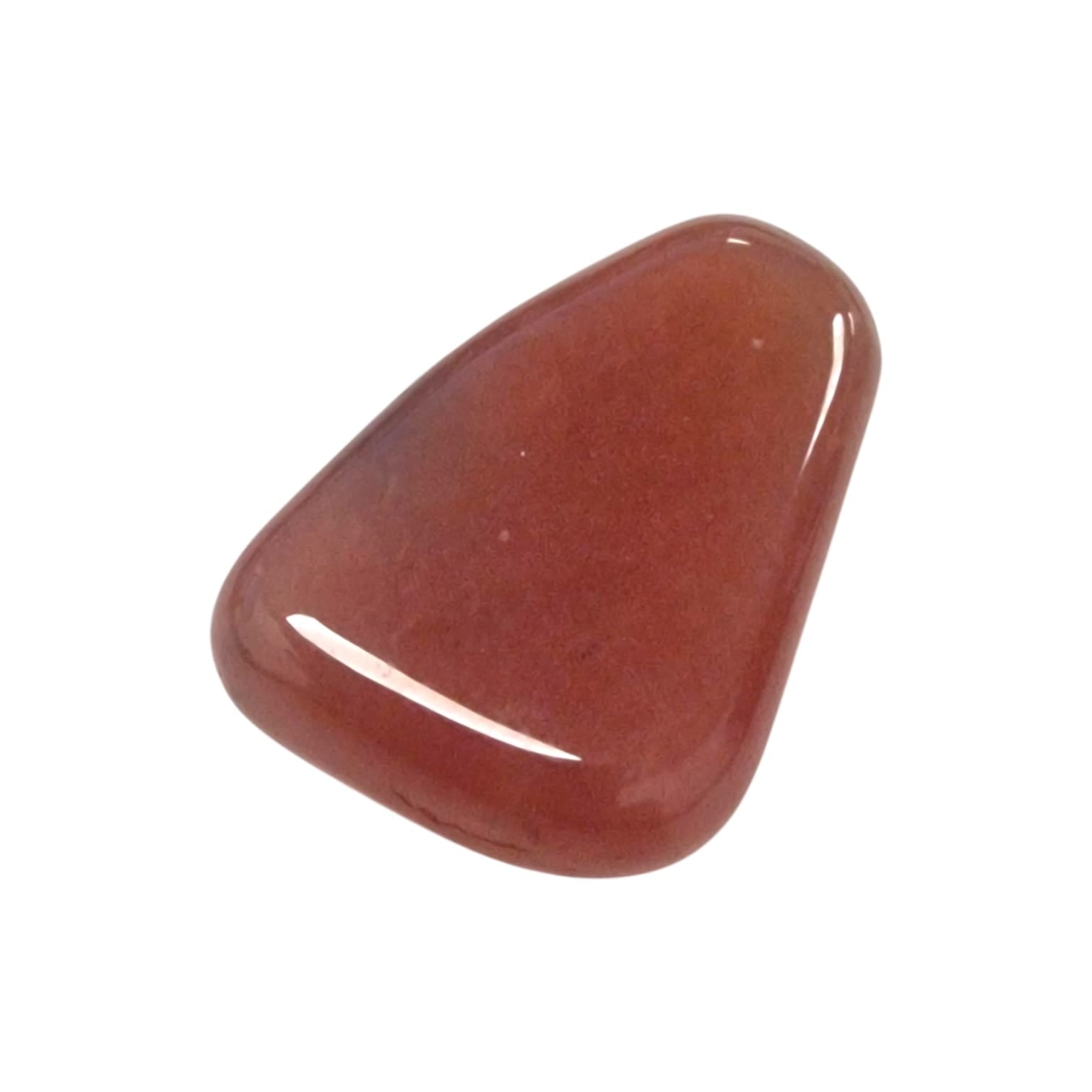 GeoFossils Pink Grossular Garnet Tumble Stone, a soft pink crystal for emotional healing, self-love, and gentle empowerment.