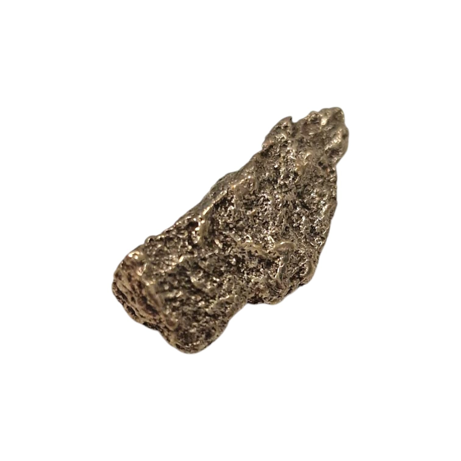 GeoFossils Mohawkite Tumble Stone, a rare metallic crystal from Michigan for transformation, truth, and energetic protection.