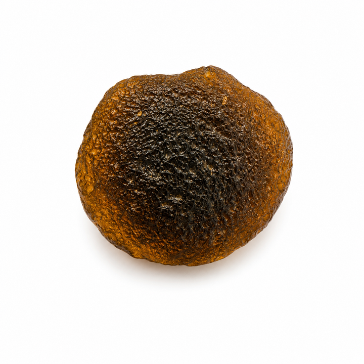 Raw Australite showing natural surface texture.