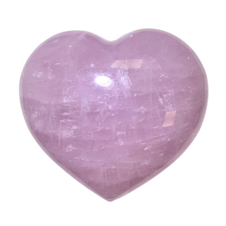 GeoFossils Blue Rose Quartz Hearts – Madagascan blue-pink quartz crystal hearts for love, clarity, and calm communication, hand-carved gemstone hearts made in the UK.