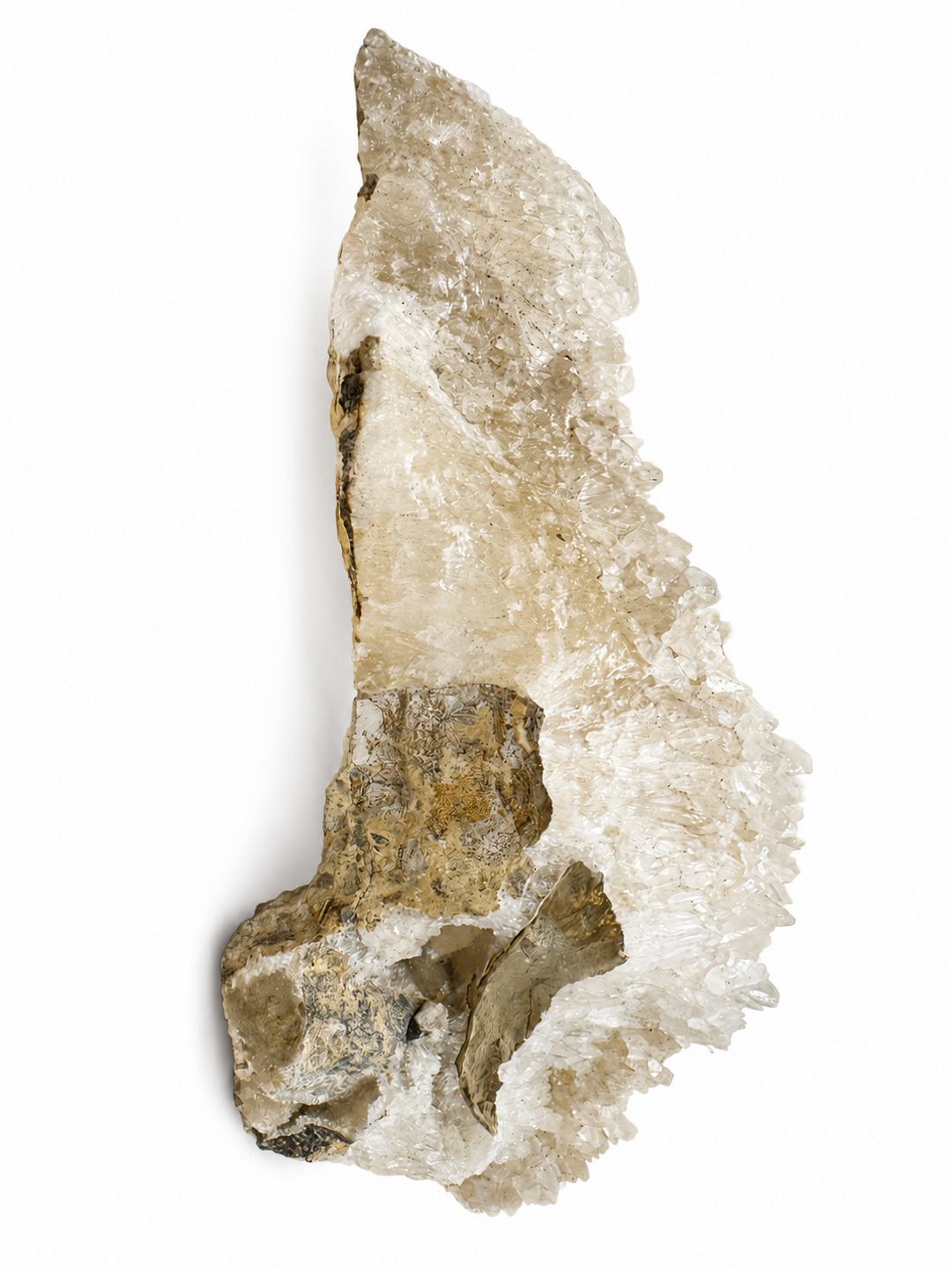 Detailed view of a collector-grade UV reactive Calcite specimen from the classic Winterberg Mine locality in Germany.