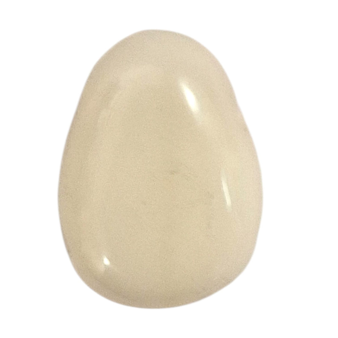 GeoFossils Drilled Peace Agate – Heart and Throat Chakra support stone, ready to wear or wire-wrap