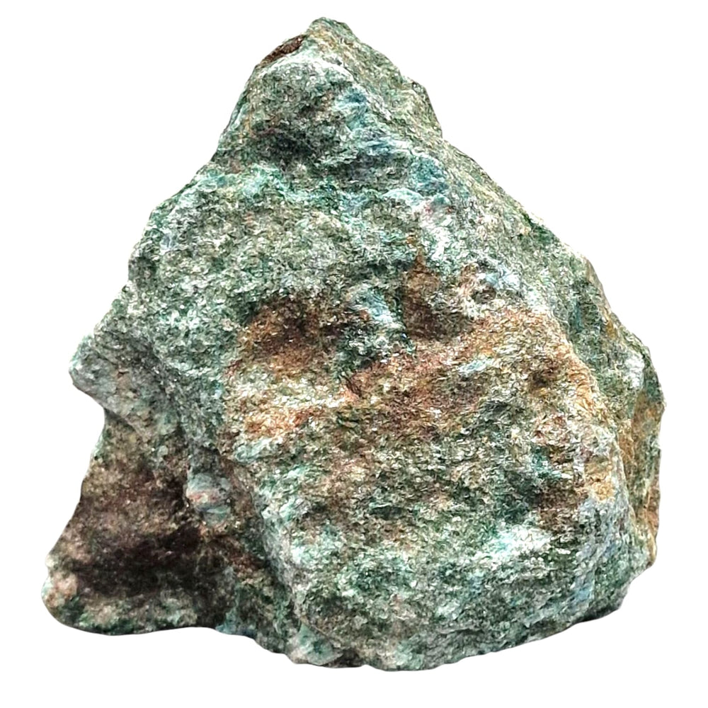 GeoFossils Raw Fuchsite Freeform – shimmering green crystal for heart healing, emotional renewal, and compassionate energy work.