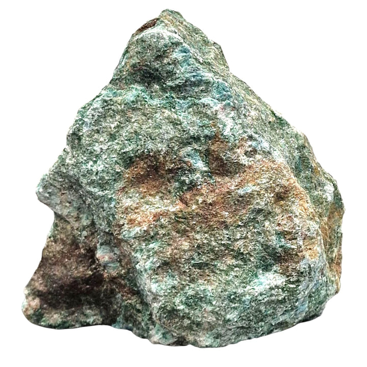 GeoFossils Raw Fuchsite Freeform – shimmering green crystal for heart healing, emotional renewal, and compassionate energy work.