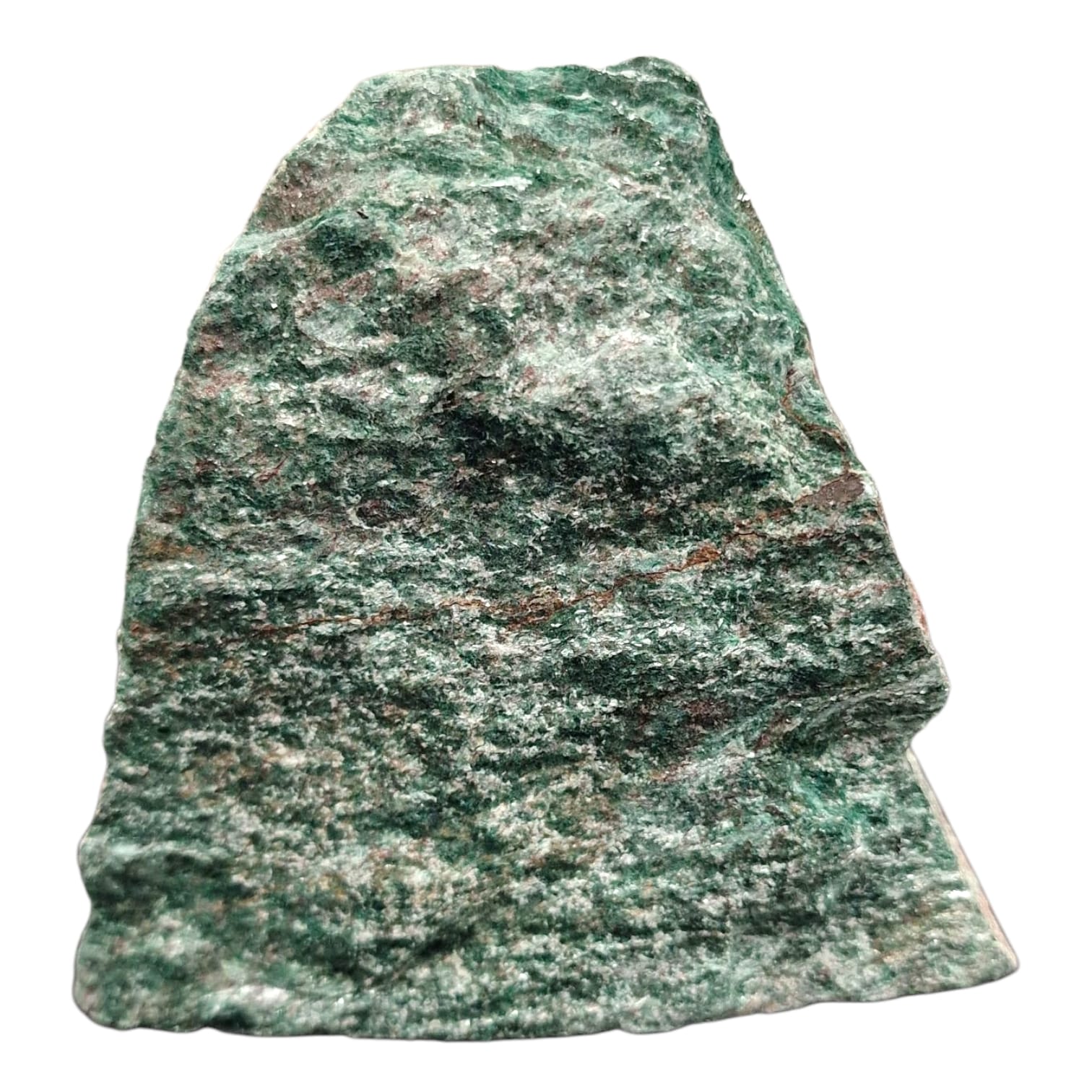 GeoFossils Raw Fuchsite Freeform – shimmering green crystal for heart healing, emotional renewal, and compassionate energy work.