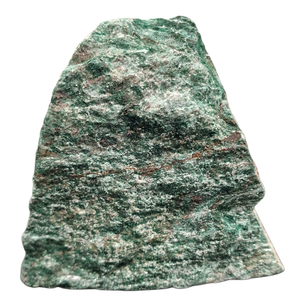 GeoFossils Raw Fuchsite Freeform – shimmering green crystal for heart healing, emotional renewal, and compassionate energy work.