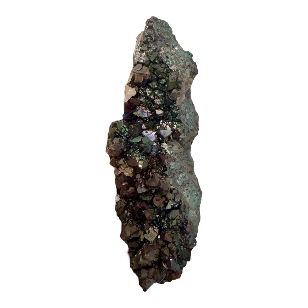 Iridescent Goethite stone showing natural rainbow hues – grounding and stabilizing crystal for energy balancing and collectors
