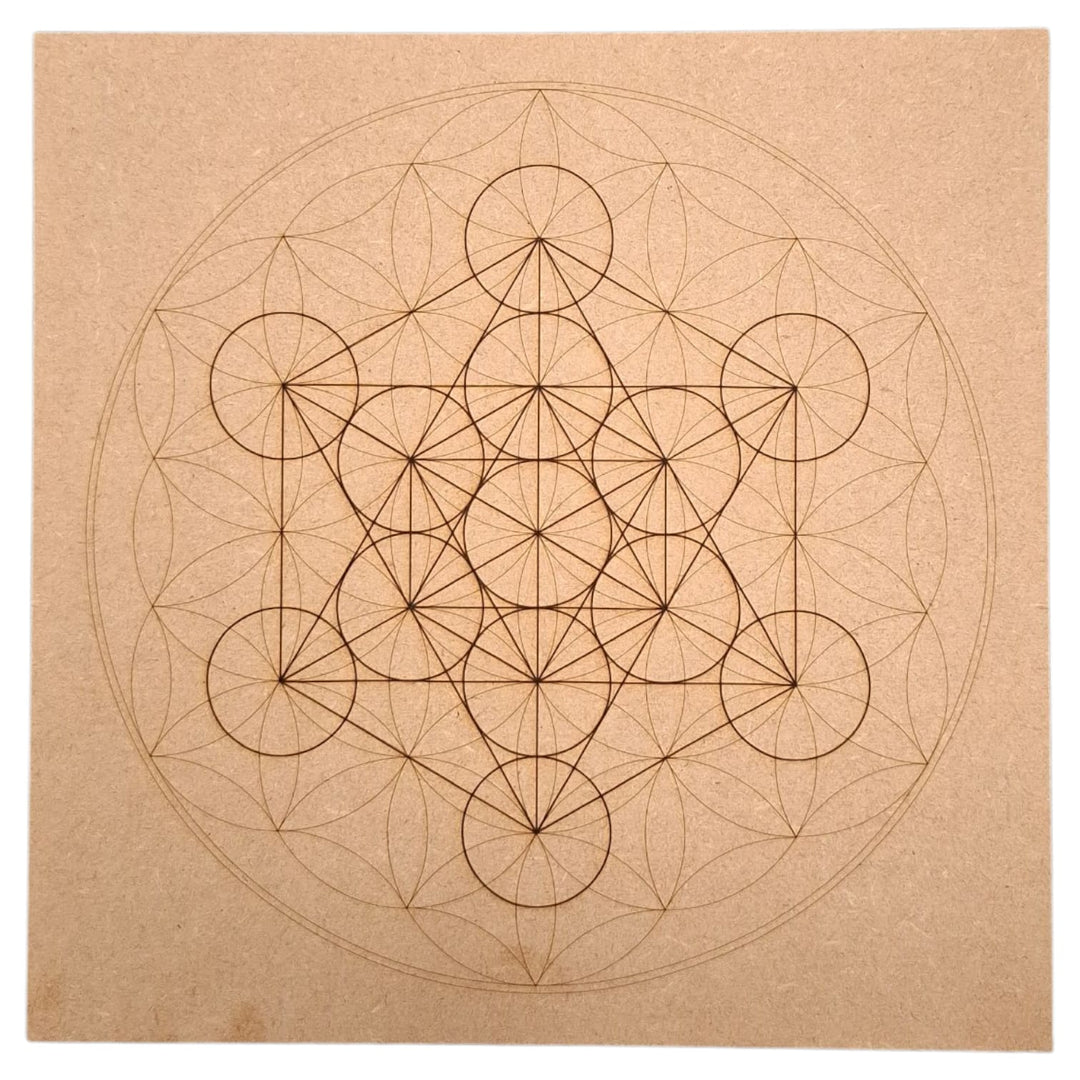 Lions Gate Portal 2025 Grid Board with Sacred Geometry & Crystal Set