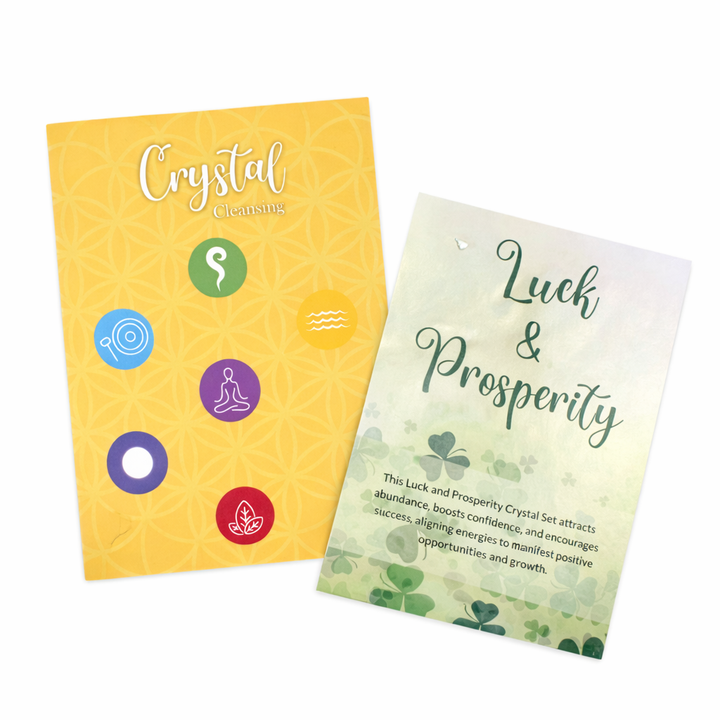 Information Cards included with the set