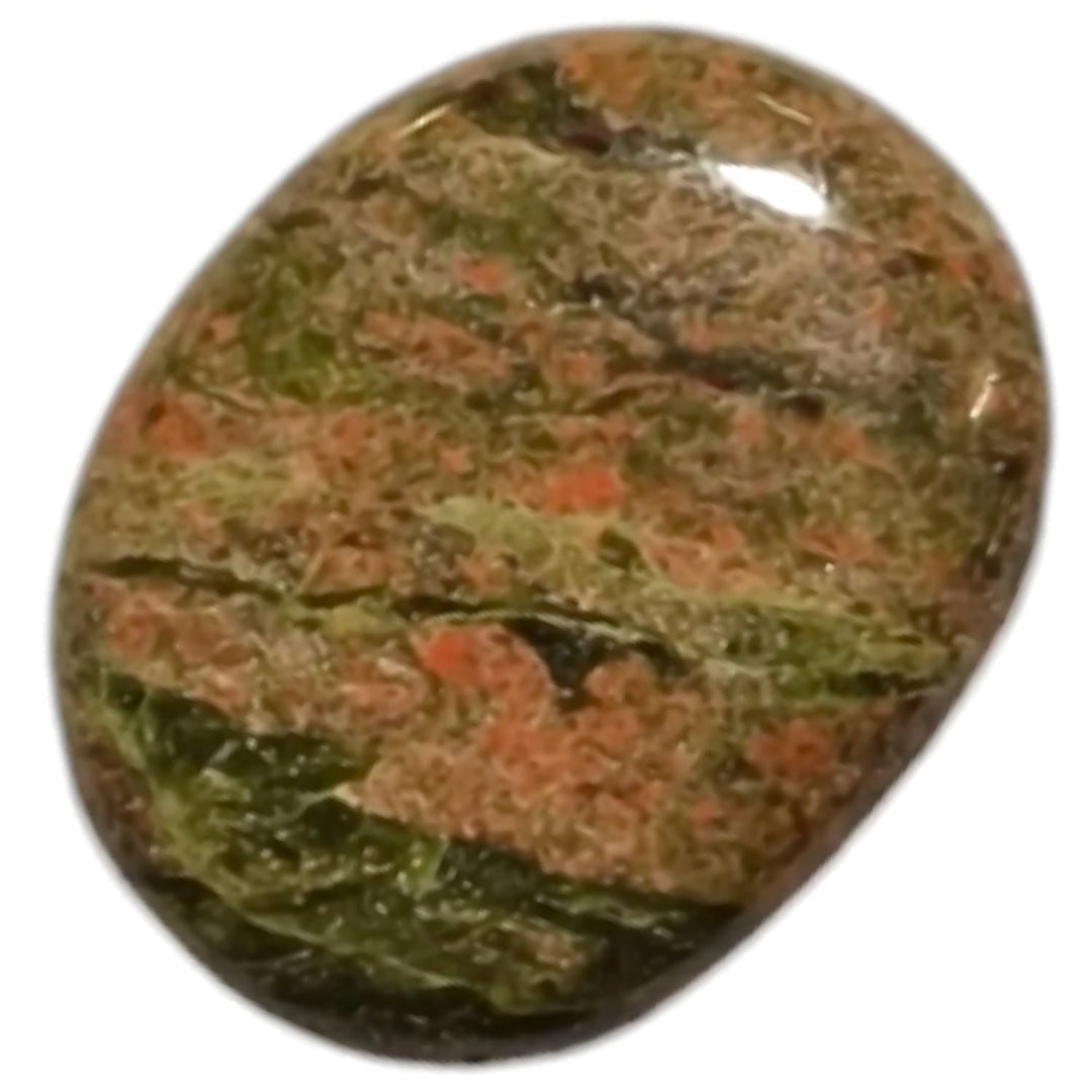 Unakite Medium Oval – A Stone of Balance and Emotional Healing