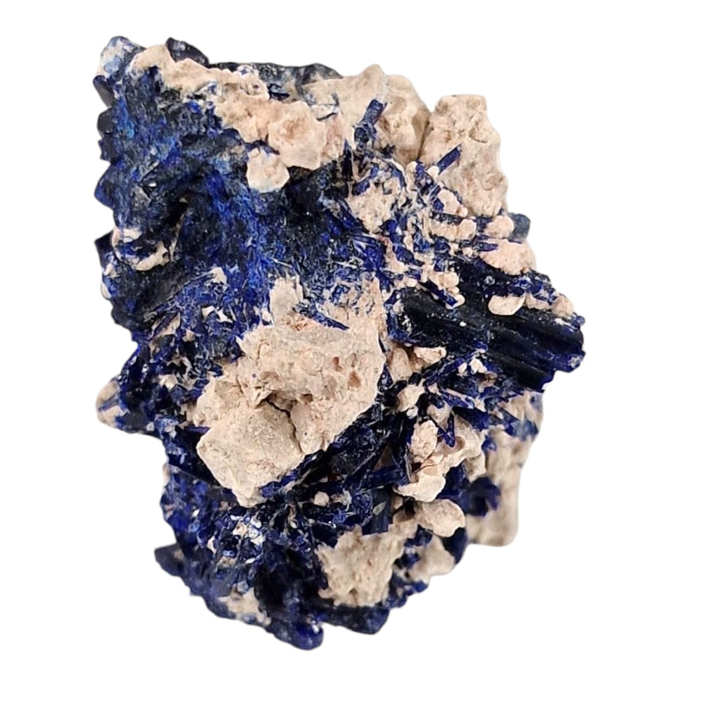 Crystalline Azurite – Electric Blue Third Eye Awakening Stone