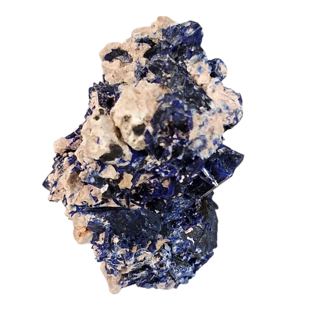 Crystalline Azurite – Electric Blue Third Eye Awakening Stone