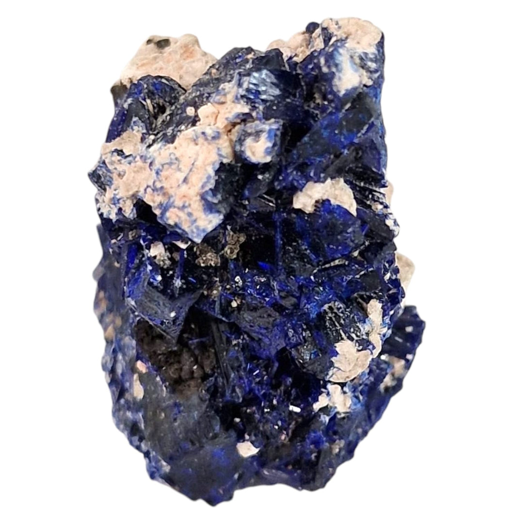 Crystalline Azurite – Electric Blue Third Eye Awakening Stone
