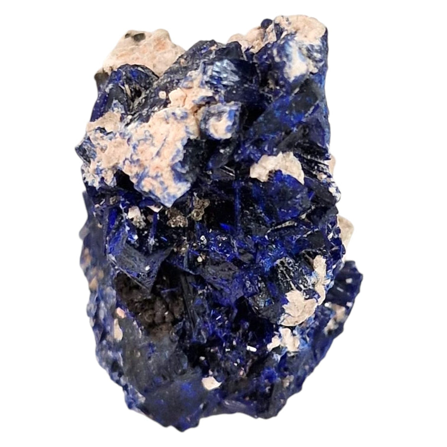 Crystalline Azurite – Electric Blue Third Eye Awakening Stone
