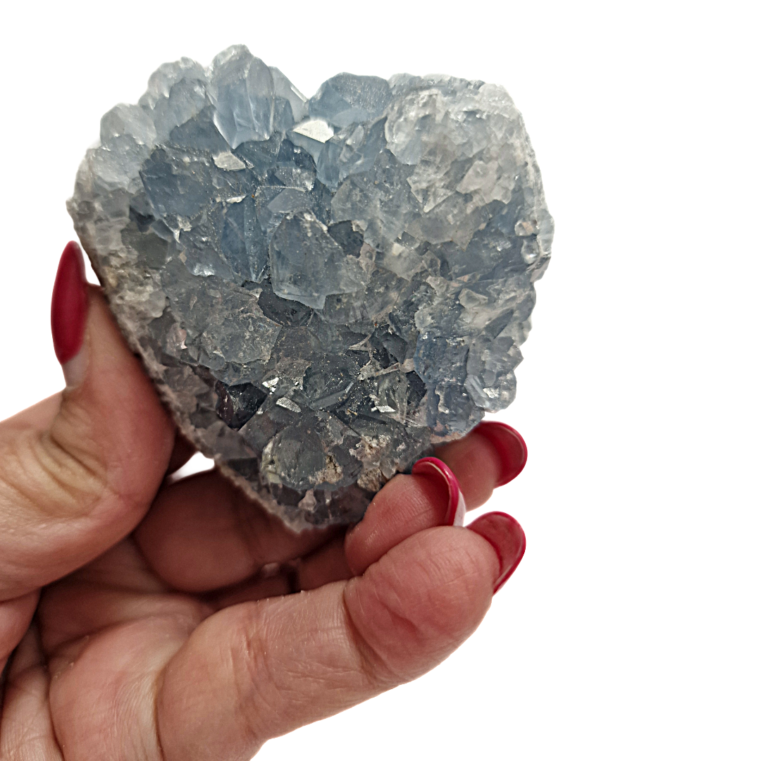 Celestite Cluster – Blue Crystal for Sleep, Calm & Spiritual Connection