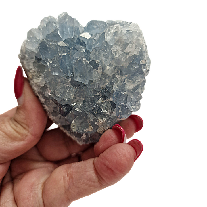 Celestite Cluster – Blue Crystal for Sleep, Calm & Spiritual Connection
