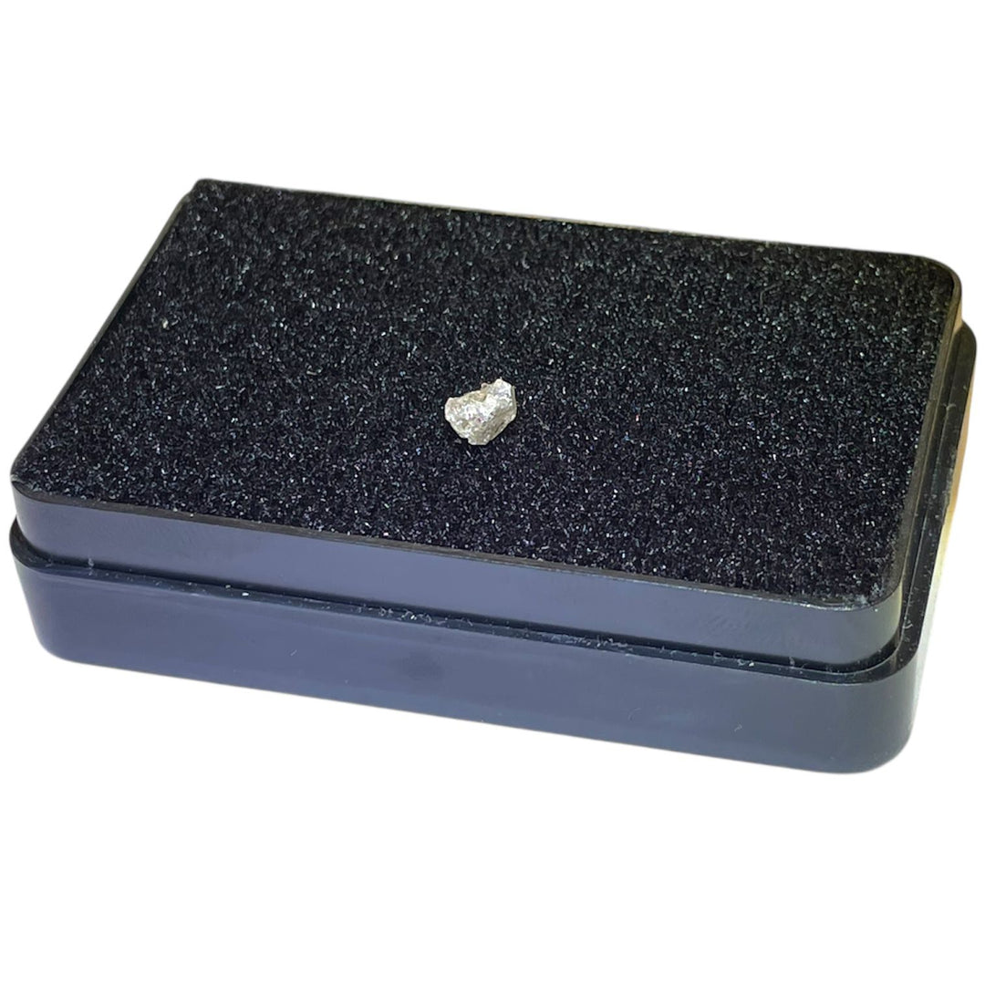 Bright Diamond UV Reactive crystal specimen on dark background