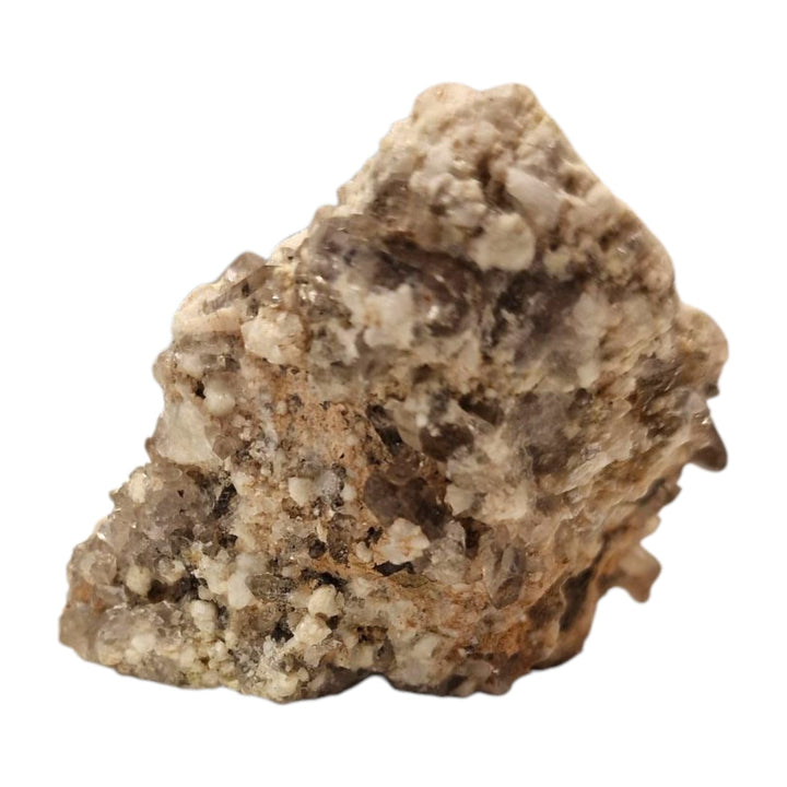 GeoFossils Smokey Quartz on Matrix from Furka Pass, Switzerland – a high-lustre, three-dimensional cluster of dark quartz crystals on natural host rock.