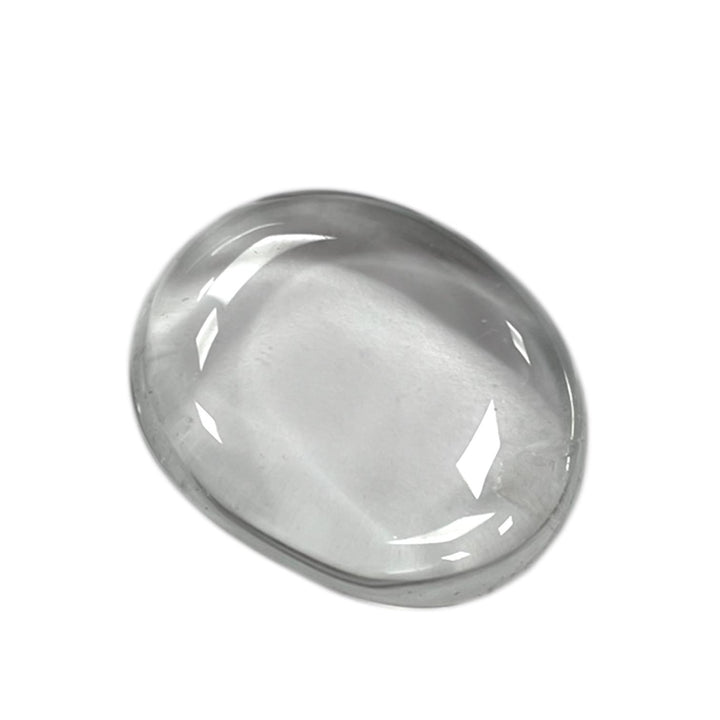 GeoFossils Crystal quartz Mini Oval ideal as Zodiac or as the master healer