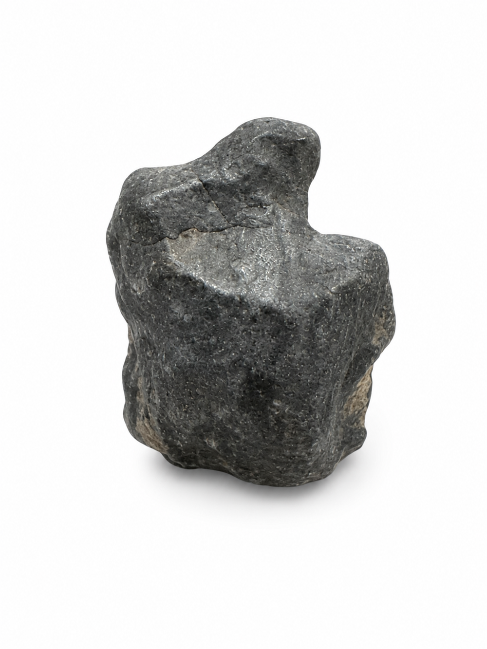 Natural NWA 13683 meteorite from Algeria showing its original exterior.