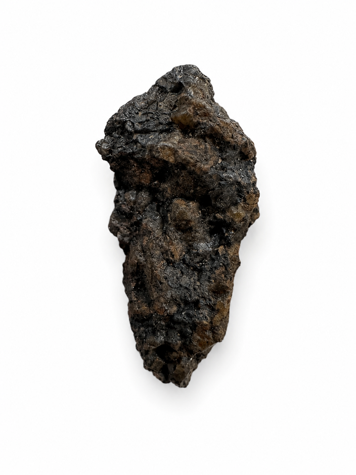Exact Ouargla 004 Lunar Meteorite specimen showcasing its unique extraterrestrial texture and natural surface.