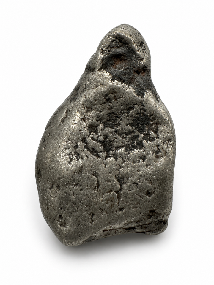 Exact Mundrabilla Iron Meteorite specimen from Western Australia showing its polished geological texture.