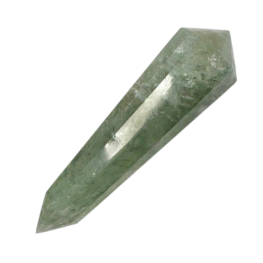 Praisolite Double Terminated Wand – 8cm Crystal for Spiritual Growth & Heart Healing
