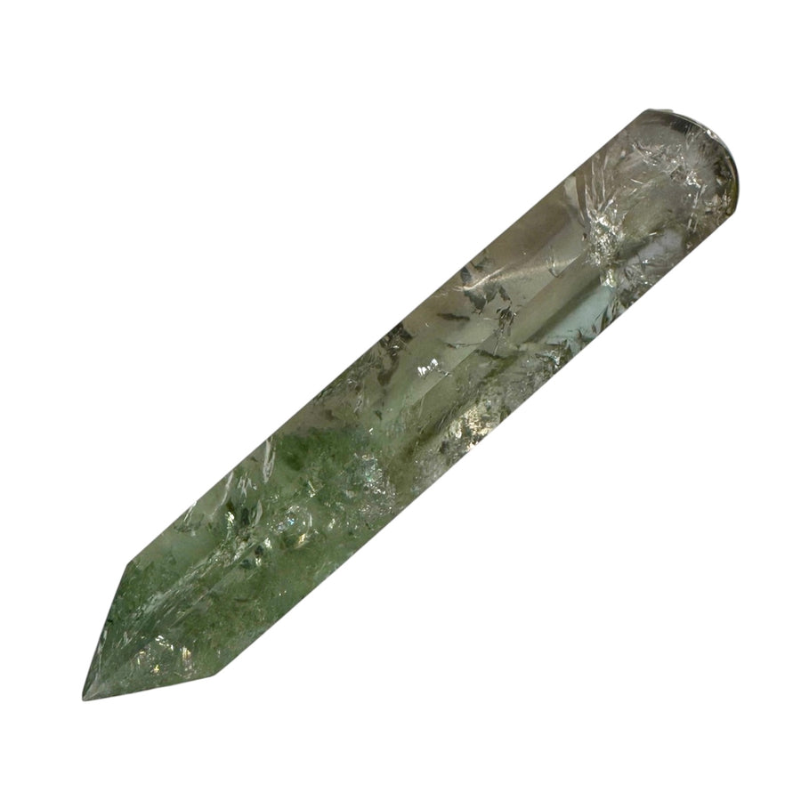 Praisolite Wand – Natural Crystal for Spiritual Growth & Heart Healing