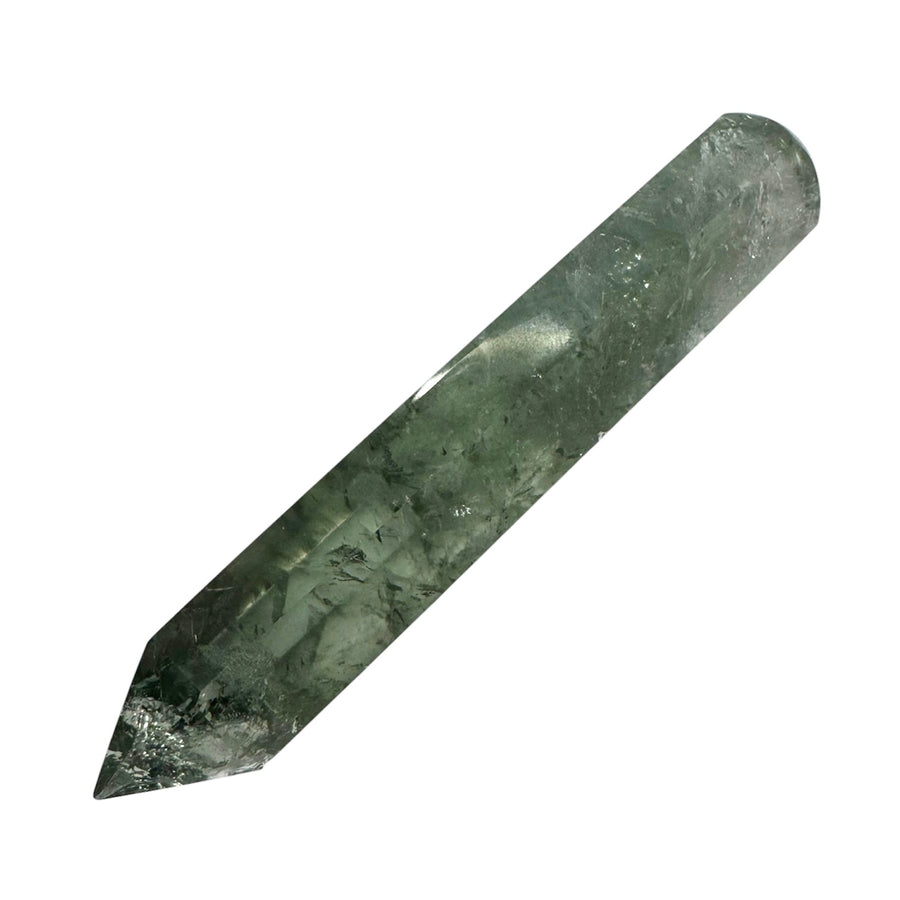 Praisolite Wand – Natural Crystal for Spiritual Growth & Heart Healing