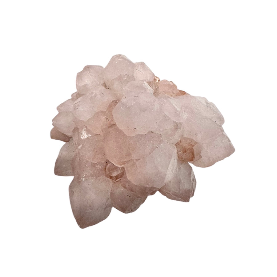 GeoFossils Rose Quartz Cluster 30g (Peru) – natural pink quartz crystal cluster for love, compassion, and healing, sourced from Peru and prepared in the UK.