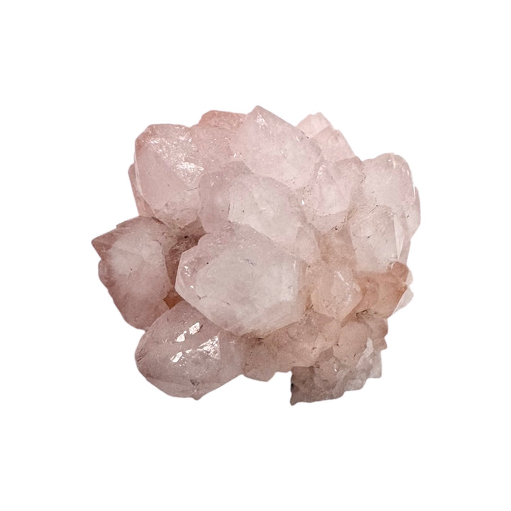 GeoFossils Rose Quartz Cluster 30g (Peru) – natural pink quartz crystal cluster for love, compassion, and healing, sourced from Peru and prepared in the UK.