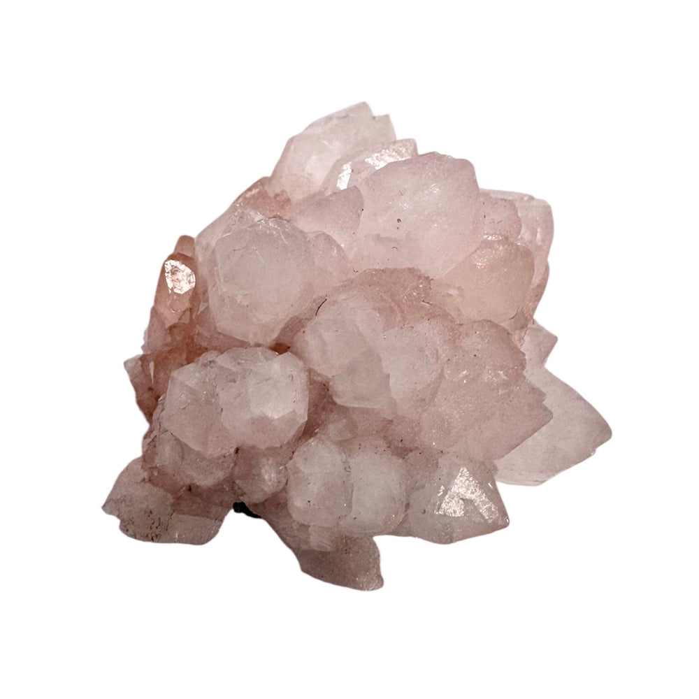 GeoFossils Rose Quartz Cluster 30g (Peru) – natural pink quartz crystal cluster for love, compassion, and healing, sourced from Peru and prepared in the UK.