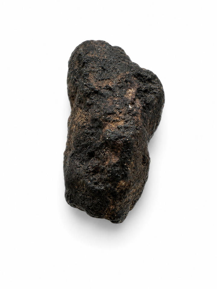 Rafsa 007 meteorite showing its natural geological characteristics.