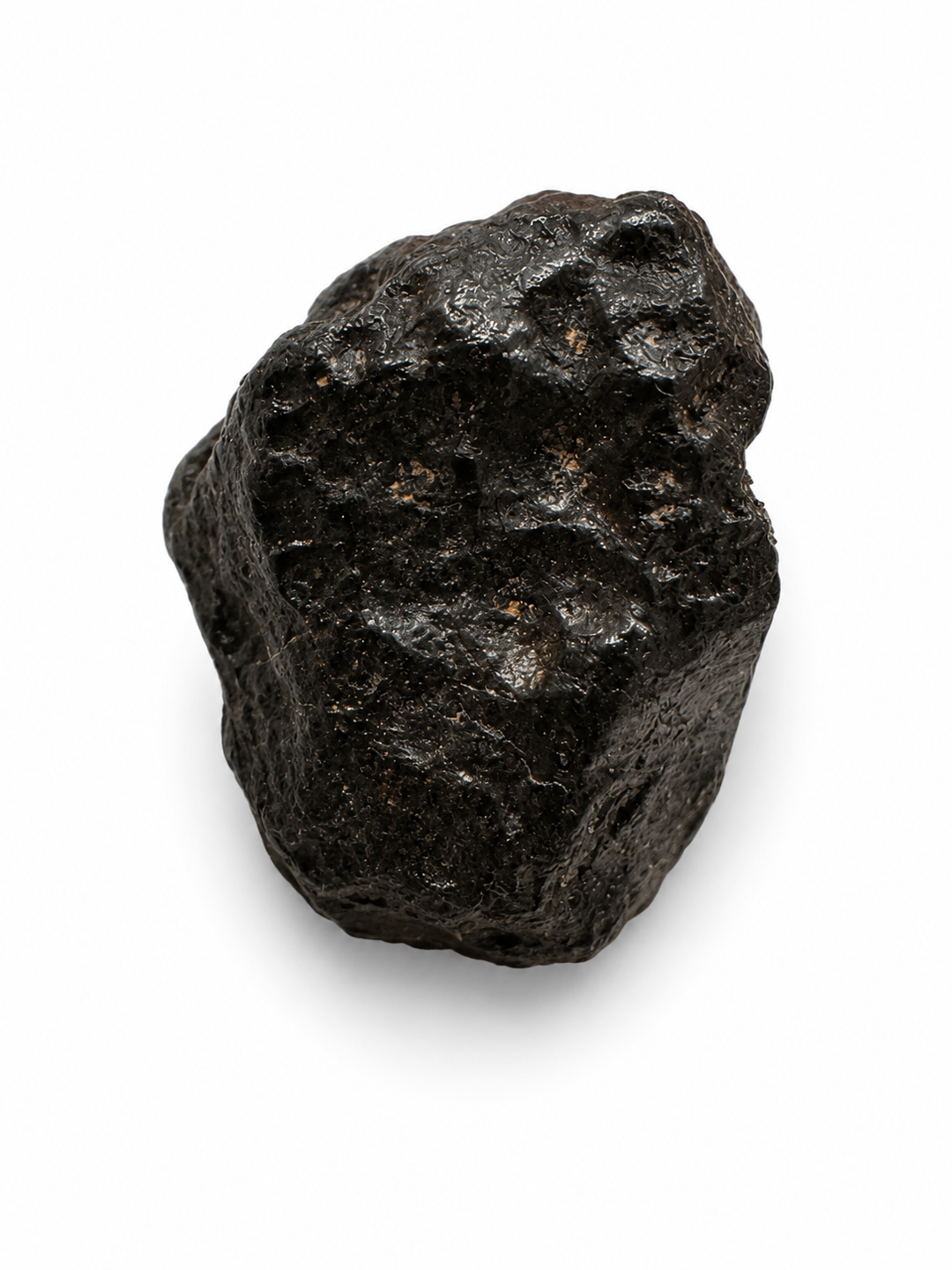 Natural Rafsa 007 meteorite from Algeria showing its original exterior.