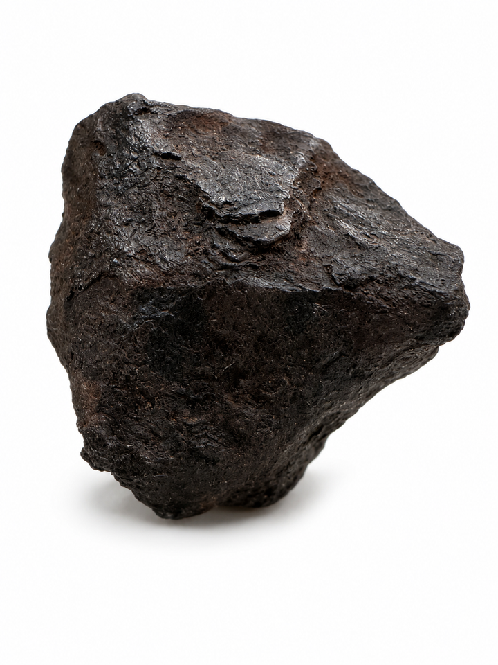 Exact raw Mundrabilla meteorite displaying its natural nickel-iron composition and weathered exterior.