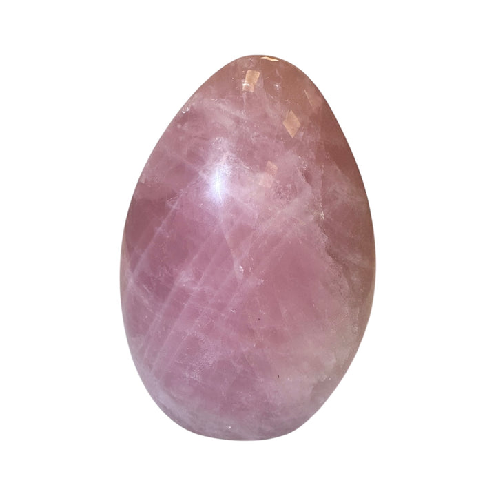 GeoFossils Rose Quartz Freeform 12cm – Madagascan pink quartz crystal for love, compassion, and emotional healing, polished decorative freeform made in the UK.