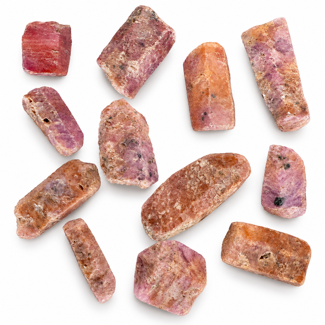 Ruby Mineral Specimen – LW & MW Fluorescent – Ketito, Tanzania