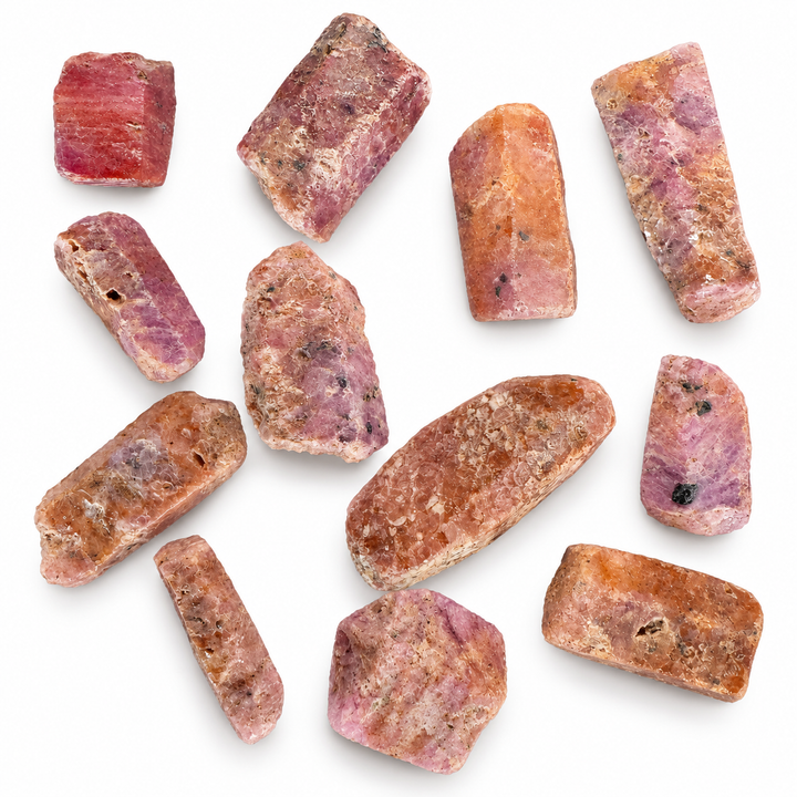 Ruby Mineral Specimen – LW & MW Fluorescent – Ketito, Tanzania