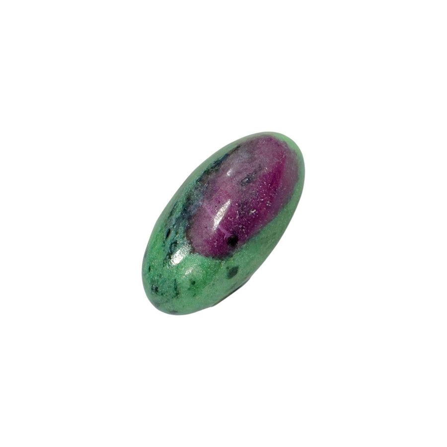 This 30mm Ruby in Zoisite Shiva Lingham is polished into the sacred Lingham form, a symbol of balance, unity, and cosmic energy. The striking blend of vibrant ruby crystals within mottled green zoisite creates a powerful synergy of vitality and grounding. Known as a stone of courage and transformation, Ruby in Zoisite enhances life force, strengthens willpower, and inspires deep healing.
Use this Shiva Lingham to:
Strengthen courage, vitality, and passion
Support emotional and spiritual transformation
Balan