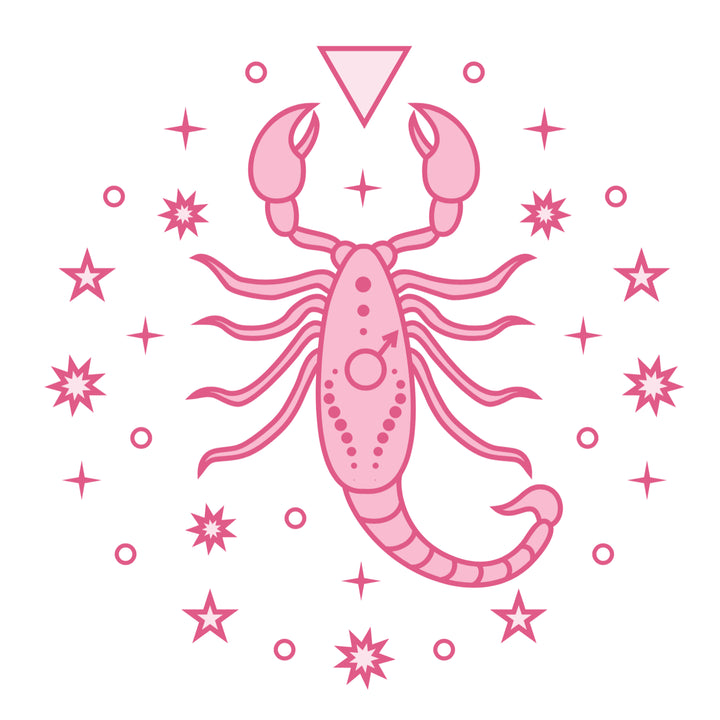 Scorpio Zodiac Crystal Set – Protection, Transformation and Inner Power