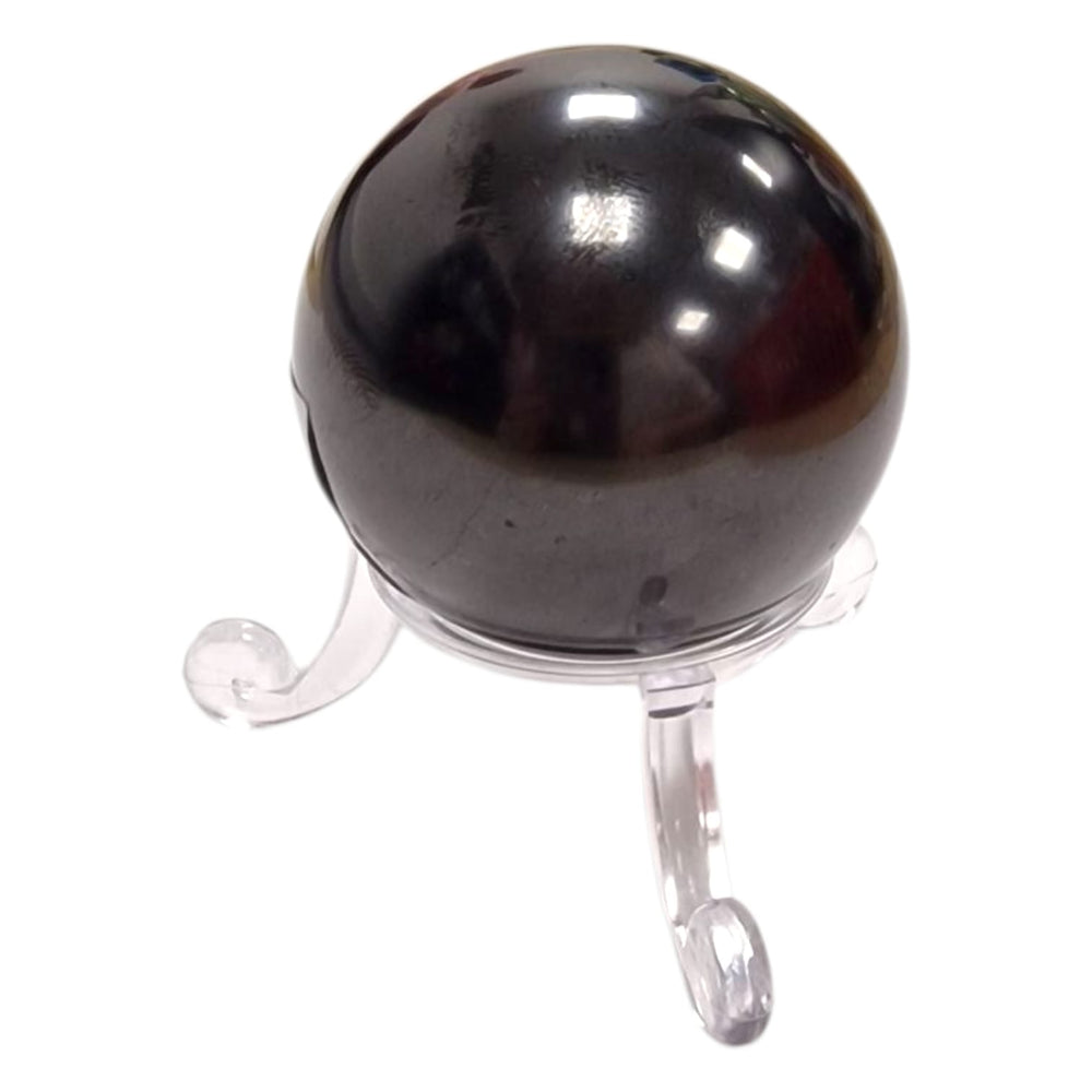 Shungite mini sphere – protective energy tool for desks, meditation or travel