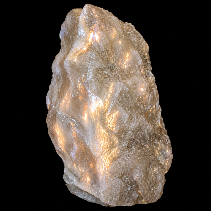 GeoFossils Sphalerite Specimen 181 displaying white to yellow fluorescence under Long Wave (LW) UV at 365 nm