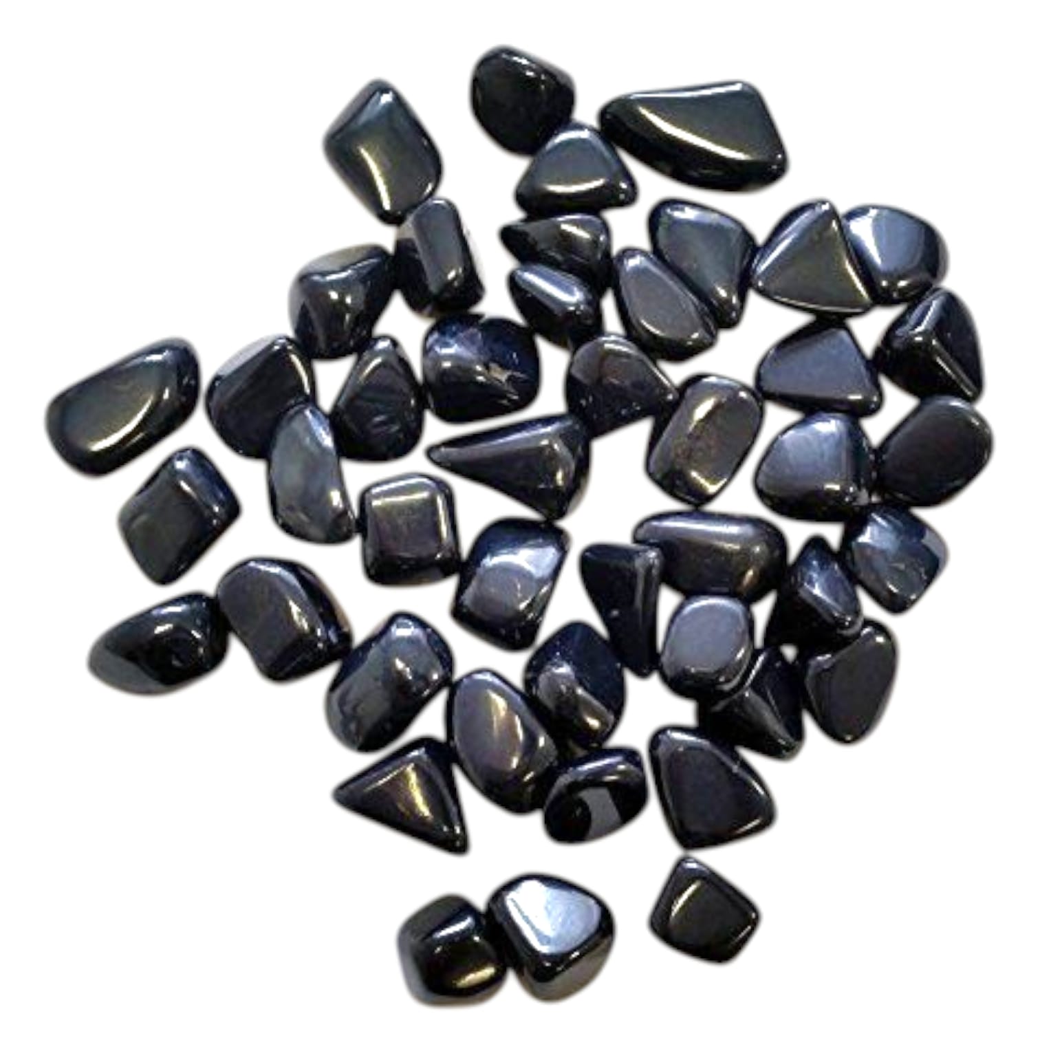 GeoFossils Vivianite Tumble Stone, a rare blue-green crystal for emotional healing, insight, and deep spiritual transformation.