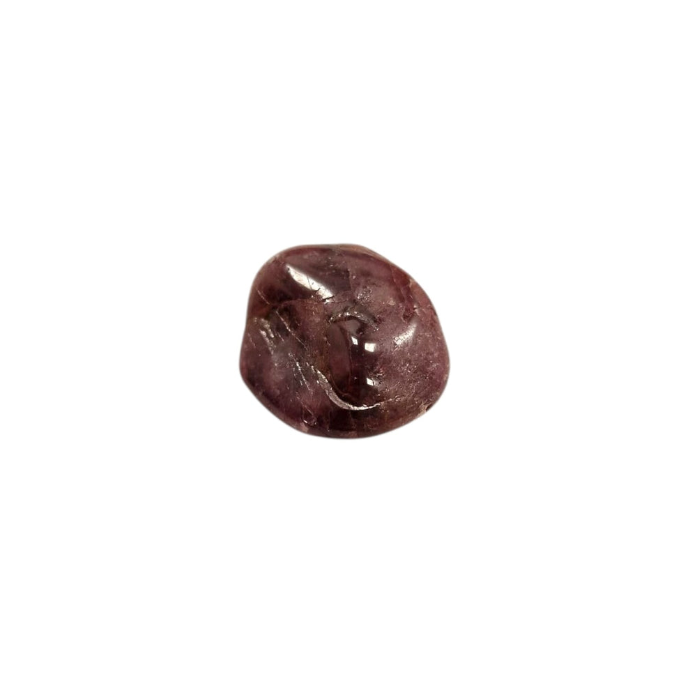 GeoFossils Rhodolite Tumble Stone – Polished Deep Raspberry Crystal for Emotional Healing, Creativity and Heart Chakra Balance