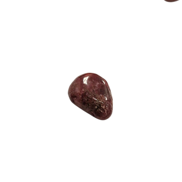 GeoFossils Rhodolite Tumble Stone – Polished Deep Raspberry Crystal for Emotional Healing, Creativity and Heart Chakra Balance