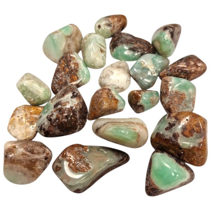 Smithsonite Tumble Stone – Crystal of Soothing Transformation and Emotional Resilience – polished tumble stone for crystal healing and meditation