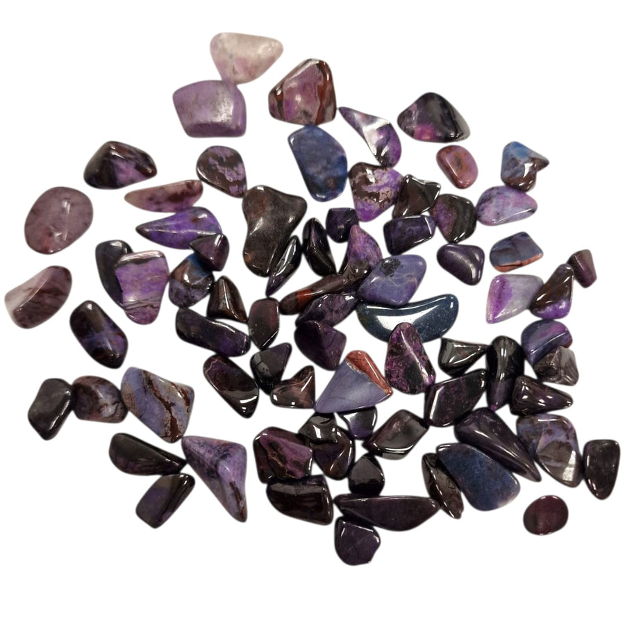 GeoFossils Sugilite Tumble Stone – Polished Purple Crystal for Spiritual Protection, Emotional Healing and Higher Consciousness