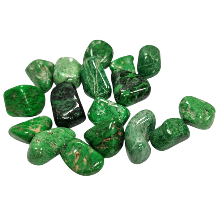 Maw Sit Sit Tumble Stone – Energetic Stone of Vitality, Courage and Personal Power – polished tumble stone for crystal healing and meditation